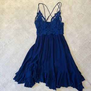 Blue summer dress from Free People